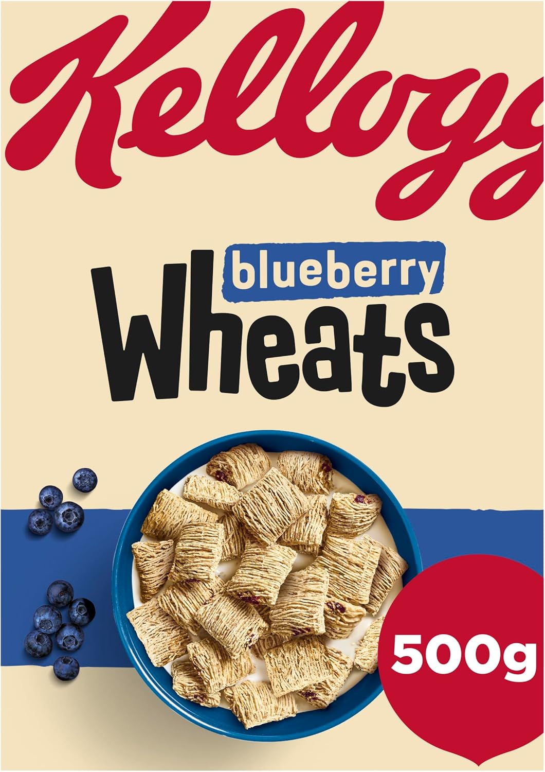 Kellogg'S Blueberry Wheats, 500G