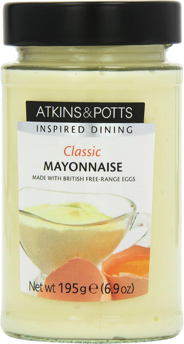Atkins & Potts Classic Mayonnaise 195 g