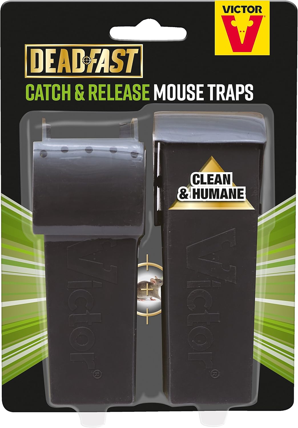 Deadfast Humane Live Catch and Release Mouse Trap, Twin Pack?20300401
