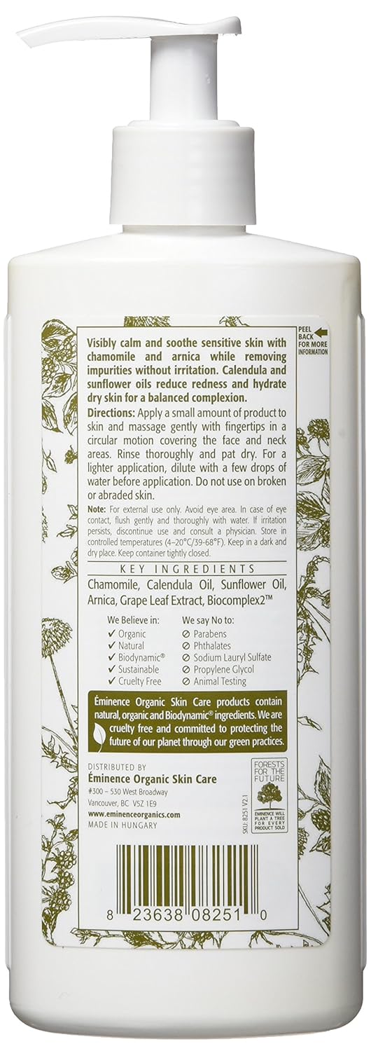 Eminence Calm Skin Chamomile Cleanser For Unisex - 8.4 Oz Cleanser