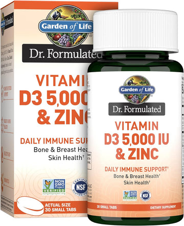 Garden of Life Quercetin Zinc Once Daily Immune Support Supplement wit