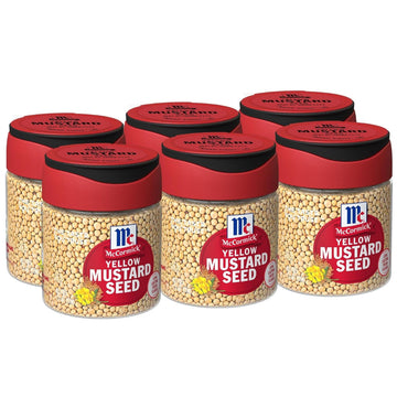 McCormick Yellow Mustard Seed, 1.4 oz (Pack of 6)