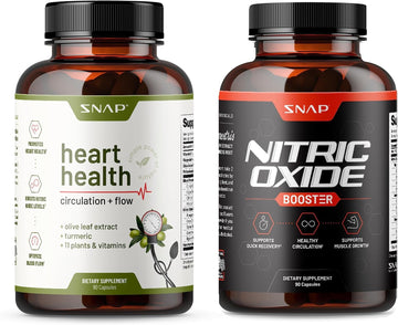 Snap Supplements Heart Health And Nitric Oxide Booster