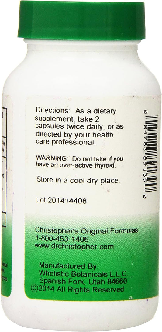 Dr Christopher's Formula Dr Christopher's Formula Herbal Thyroid, 100 Count