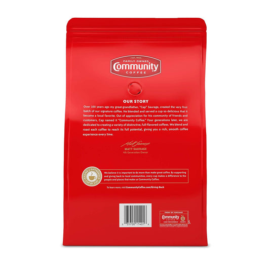 Community Coffee Breakfast Blend Medium Roast Ground Bag