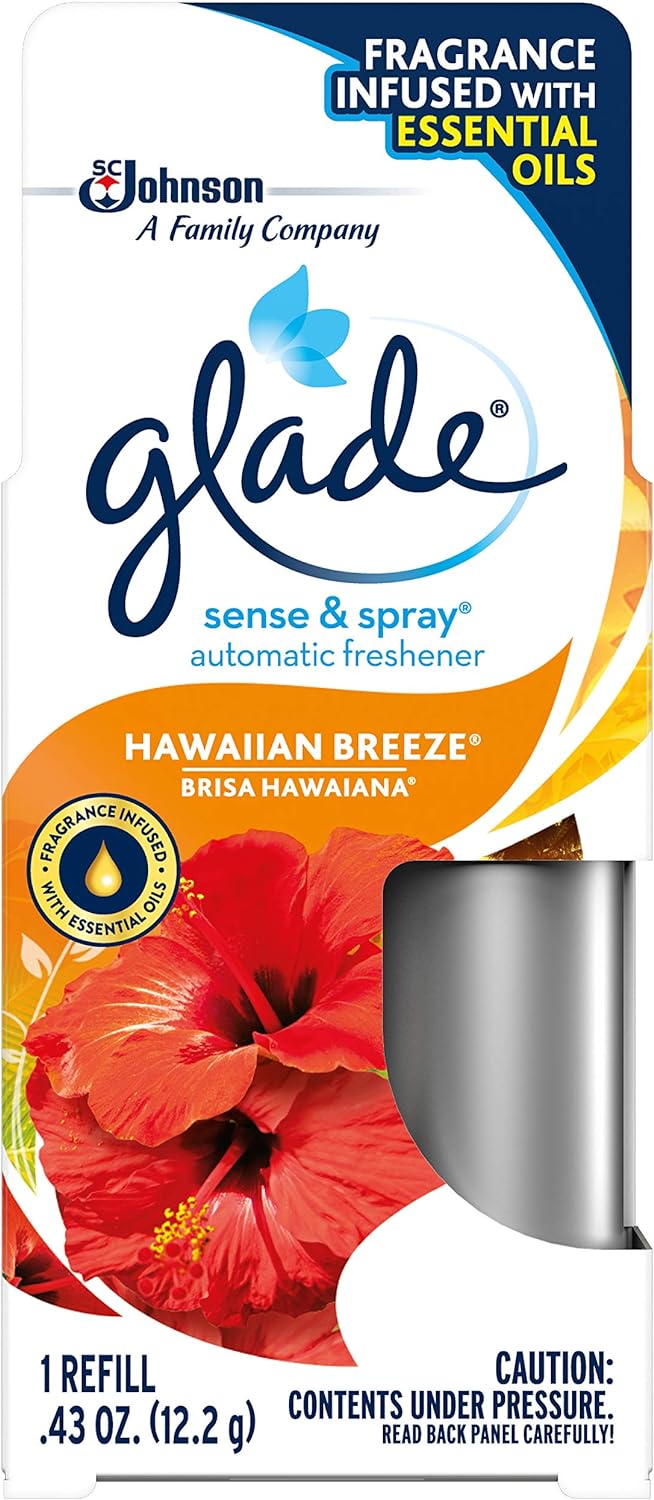 Glade Sense & Spray Refill, Hawaiian Breeze, 0.43 Oz