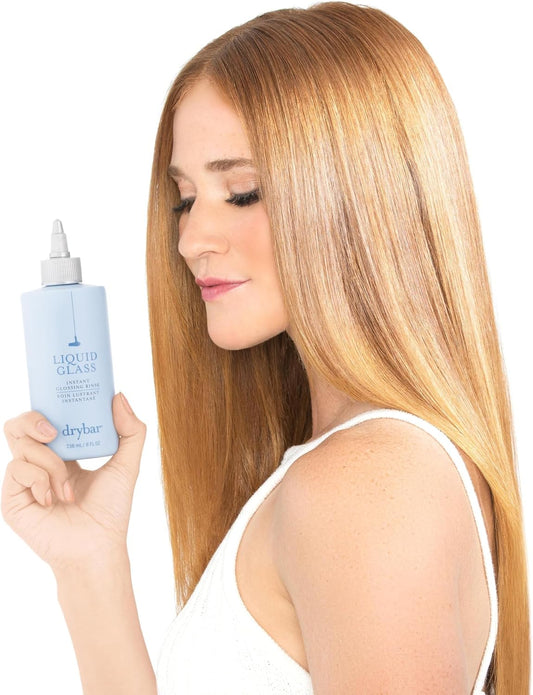 Drybar Liquid Glass Instant Glossing Rinse | 10-Second Shine-Boosting Hair Rinse | High-Gloss Hair Treatment | Salon-Quality Results