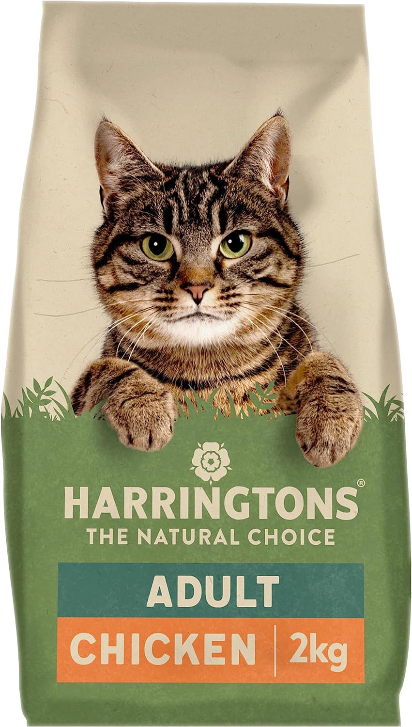 Harringtons Complete Dry Cat Food with Freshly Prepared Chicken - 4x2kg?HARRCATCN-C2
