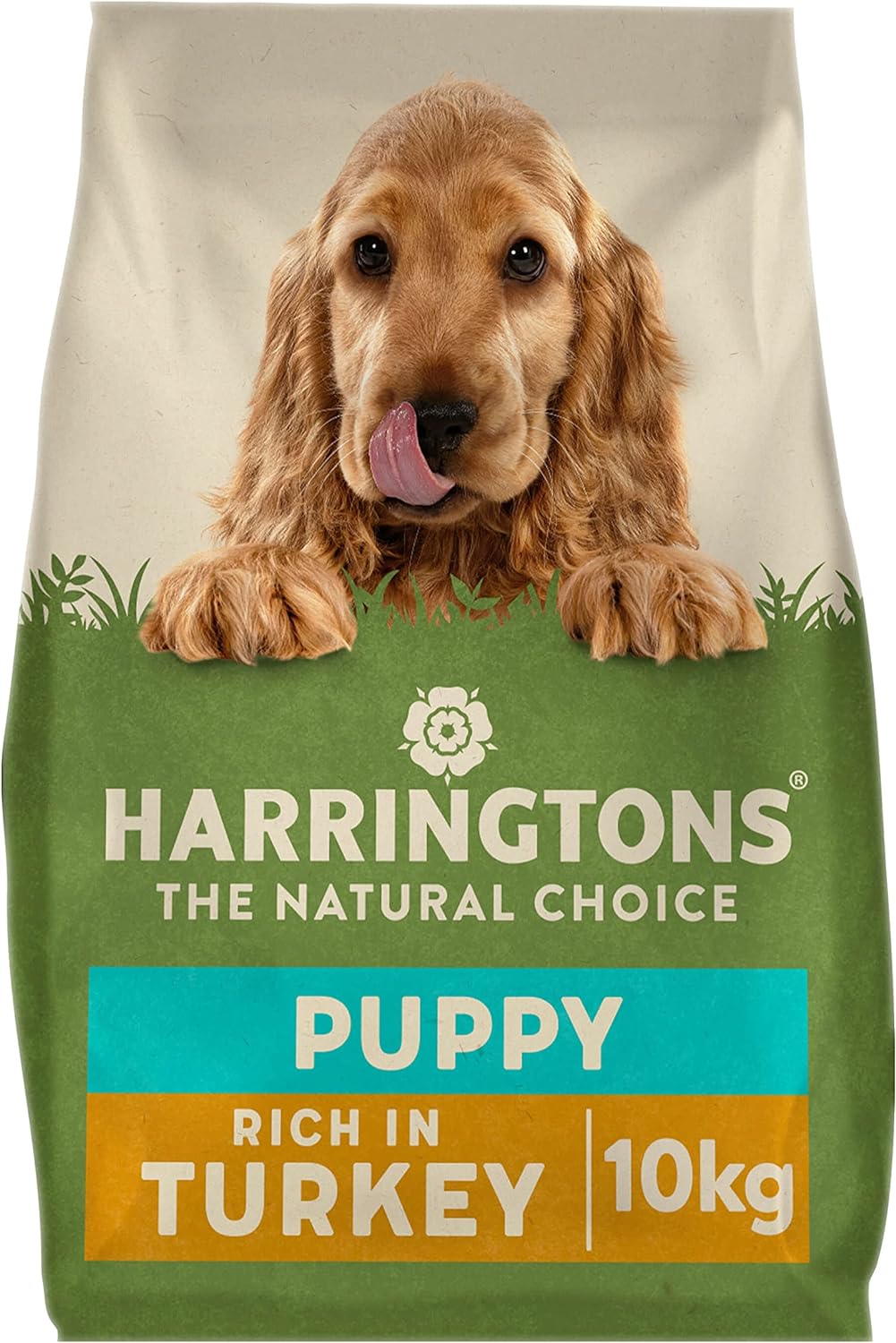Harringtons Complete Puppy Dry Dog Food Turkey & Rice 10kg - Made with All Natural Ingredients?HARRPUP-10