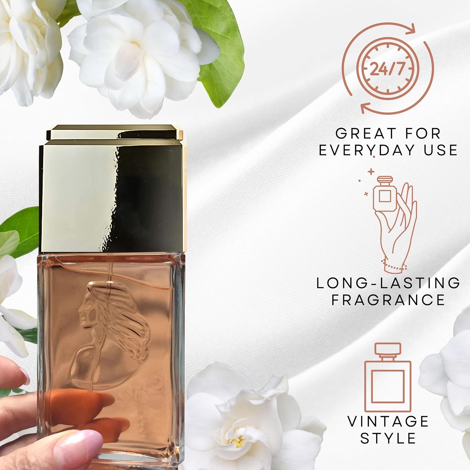 White Shoulders By Parfums International For Women 4.5 Oz Cologne Natural Spray : White Shoulders Evyan : Beauty & Personal Care