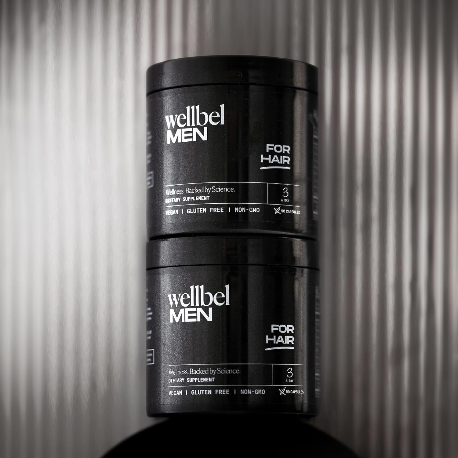 Wellbel Men Clean Supplement For Hair, Skin, And Nails, Vegan, Gluten Free And Non Gmo 90 Count : Health & Household