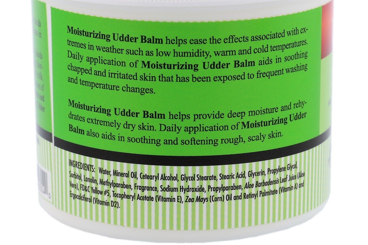 The Happy Cow Moisturizing Udder Balm - 12 Ounce Jar : Beauty & Personal Care