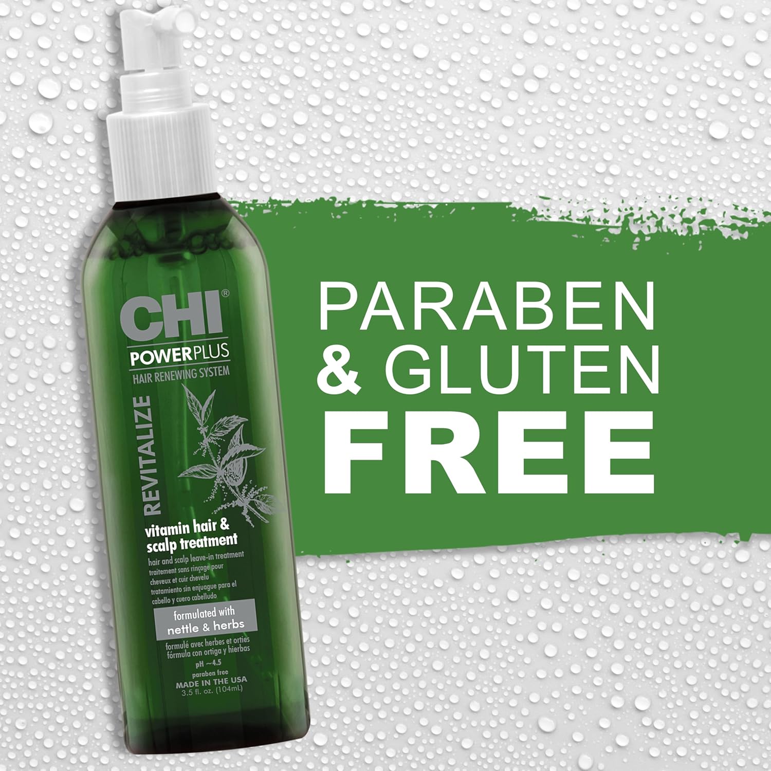 Chi Power Plus Revitalize, Vitamin Hair and Scalp Treatment, 104 ml : Amazon.co.uk: Beauty