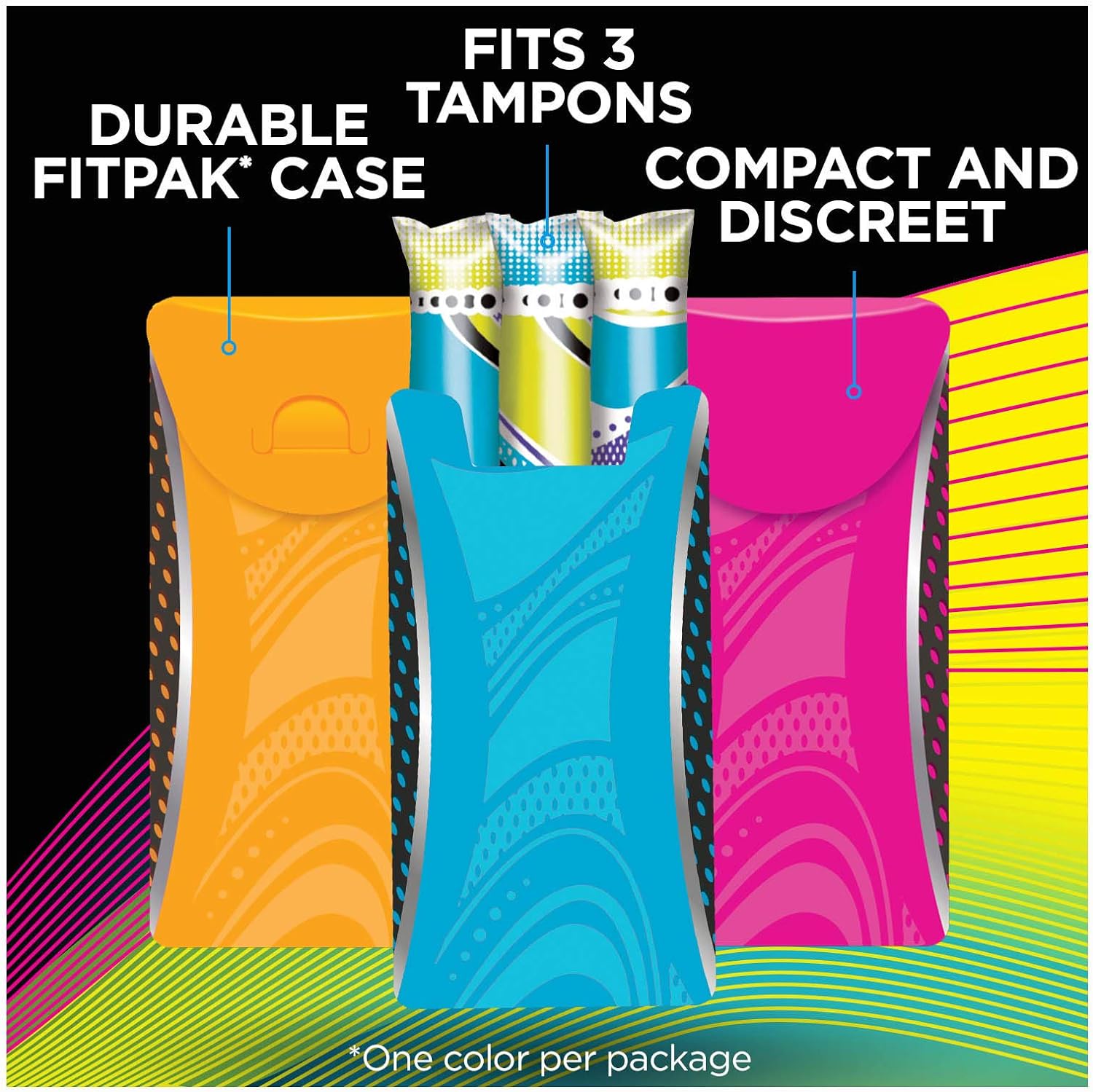 U by Kotex Fitness Tampons With fitpak, super Absorbency, Unscented : Industrial & Scientific