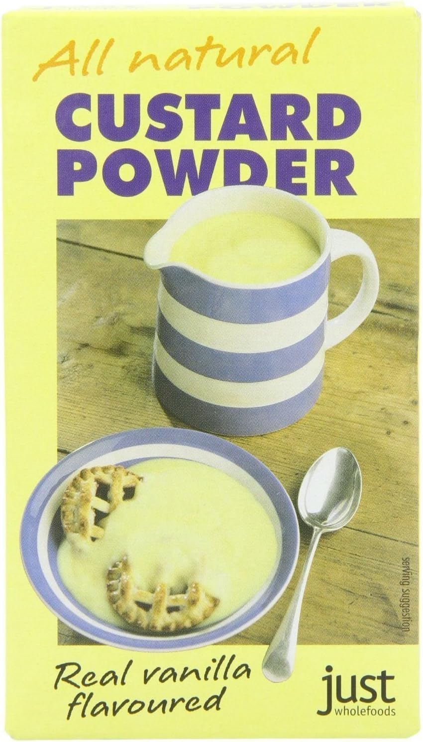 Just Wholefoods All Natural Custard Powder 100G (Pack Of 3)