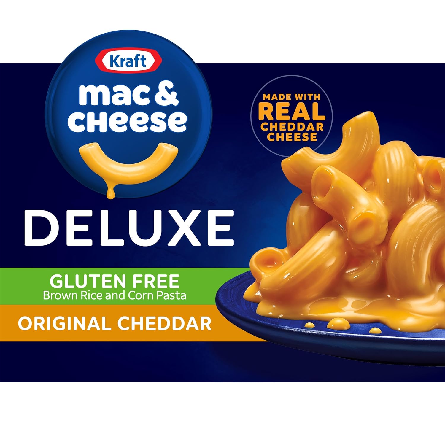 Kraft Deluxe Gluten Free Mac & Cheese Dinner, 12 oz Box