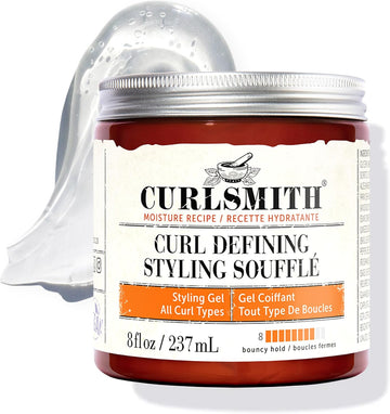 Curlsmith Curl Defining Styling Soufflé - Vegan Medium Hold Styling Gel For Wavy, Curly And Kinky Hair (237Ml)