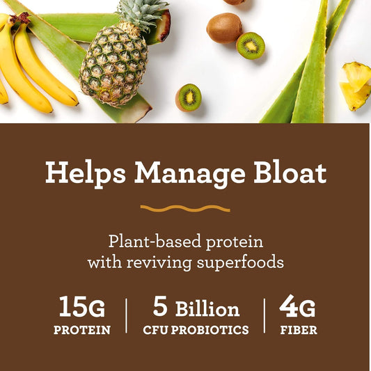 Amazing Grass DIGEST Vegan Protein Powder, Plant Based with Probiotics