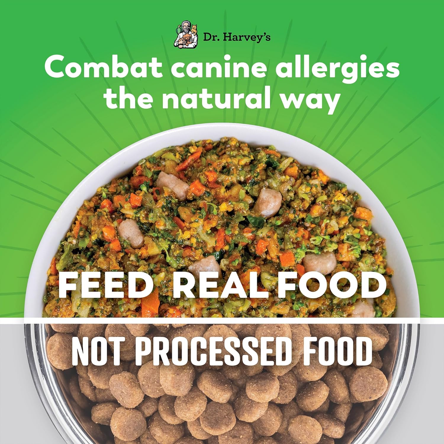 Dr. Harvey's Specialty Diet Allergy Salmon Recipe, Human Grade Dog Food for Dogs with Sensitivities and Allergies (5 Pounds): Pet Supplies: Amazon.com