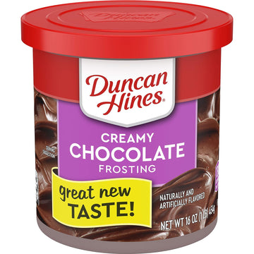 Duncan Hines Creamy Chocolate Cake Frosting, 16 Oz Can