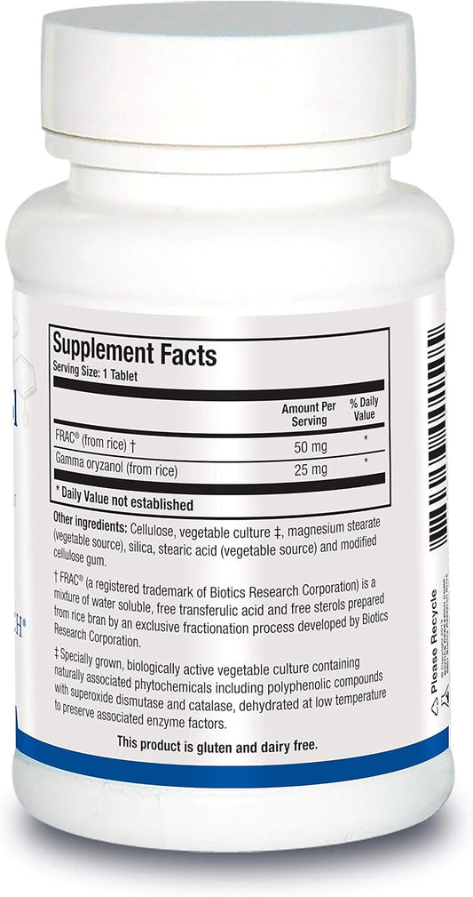 Biotics Research, Gammanol Forte 180 Tablets