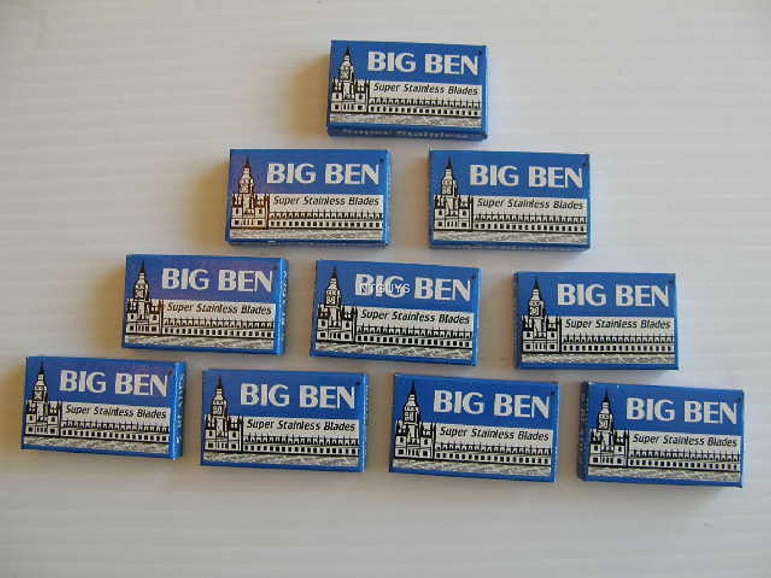 50 Bigben Super Stainless Double Edge Safety Razor Blades