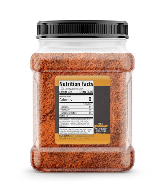 Birch & Meadow Berbere Seasoning, 1.4 Lb, Ethiopian Cuisine, Sweet & Spicy Seasoning Blend