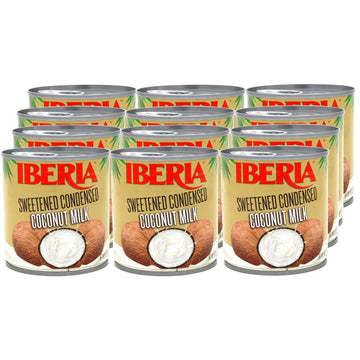 Iberia Sweetened Condensed Coconut Milk, 11.6 Oz (Pack Of 12)