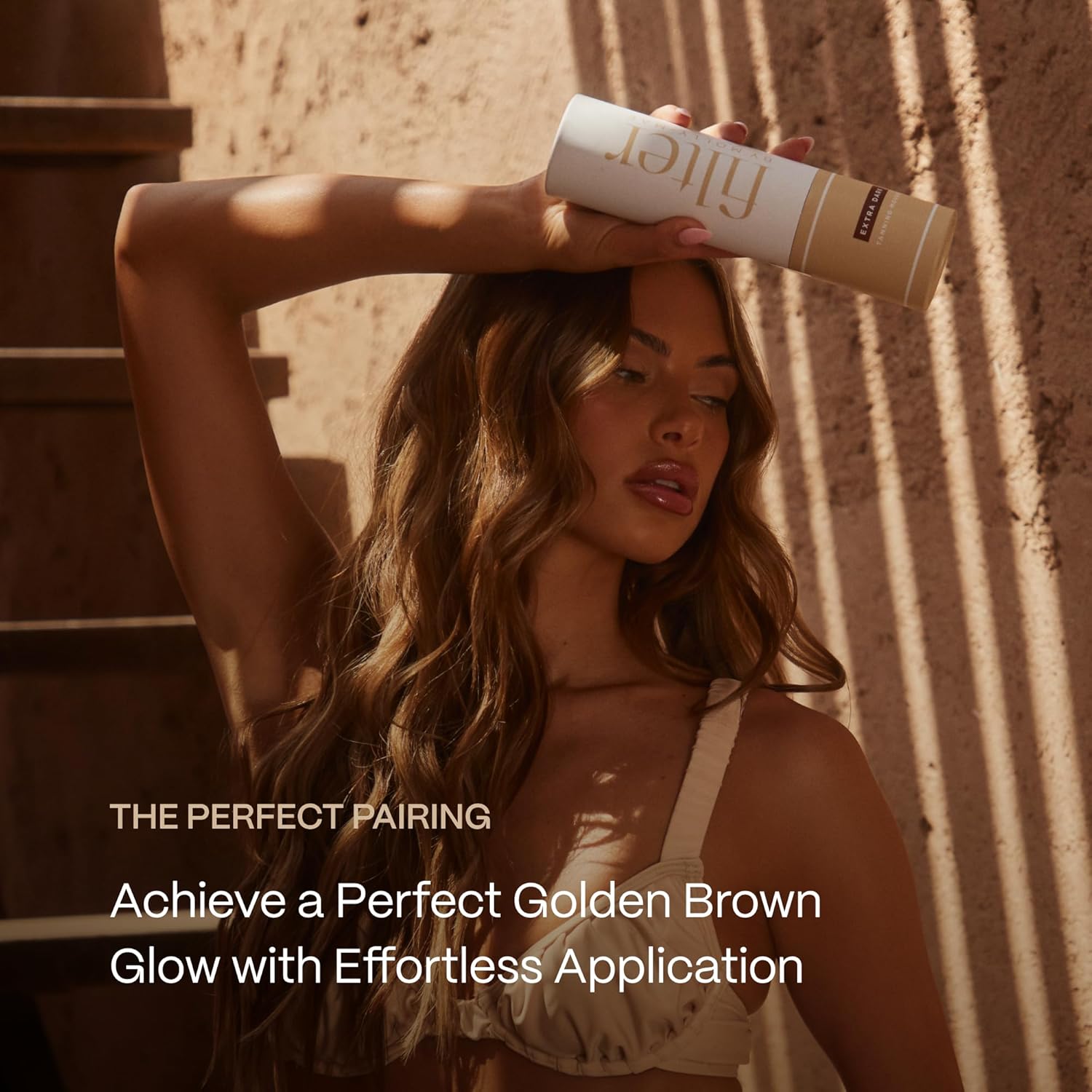 Filter By Molly-Mae Sunkissed Bundle | Extra Dark Self-Tan Mousse | Fast Drying Streak Free Fake Tan | Bronzed Glow | Large Double Sided Velvet Soft Tanning Mitt | Perfect for Face & Body Application : Amazon.co.uk: Beauty