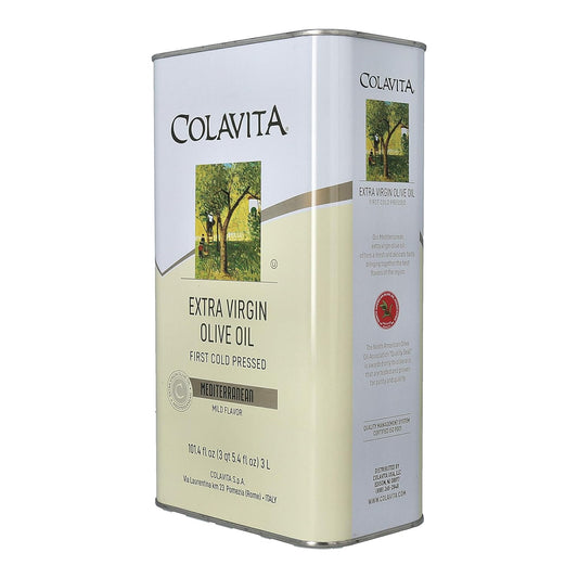 Colavita Mediterranean Extra Virgin Olive Oil Pack of 1 Tin