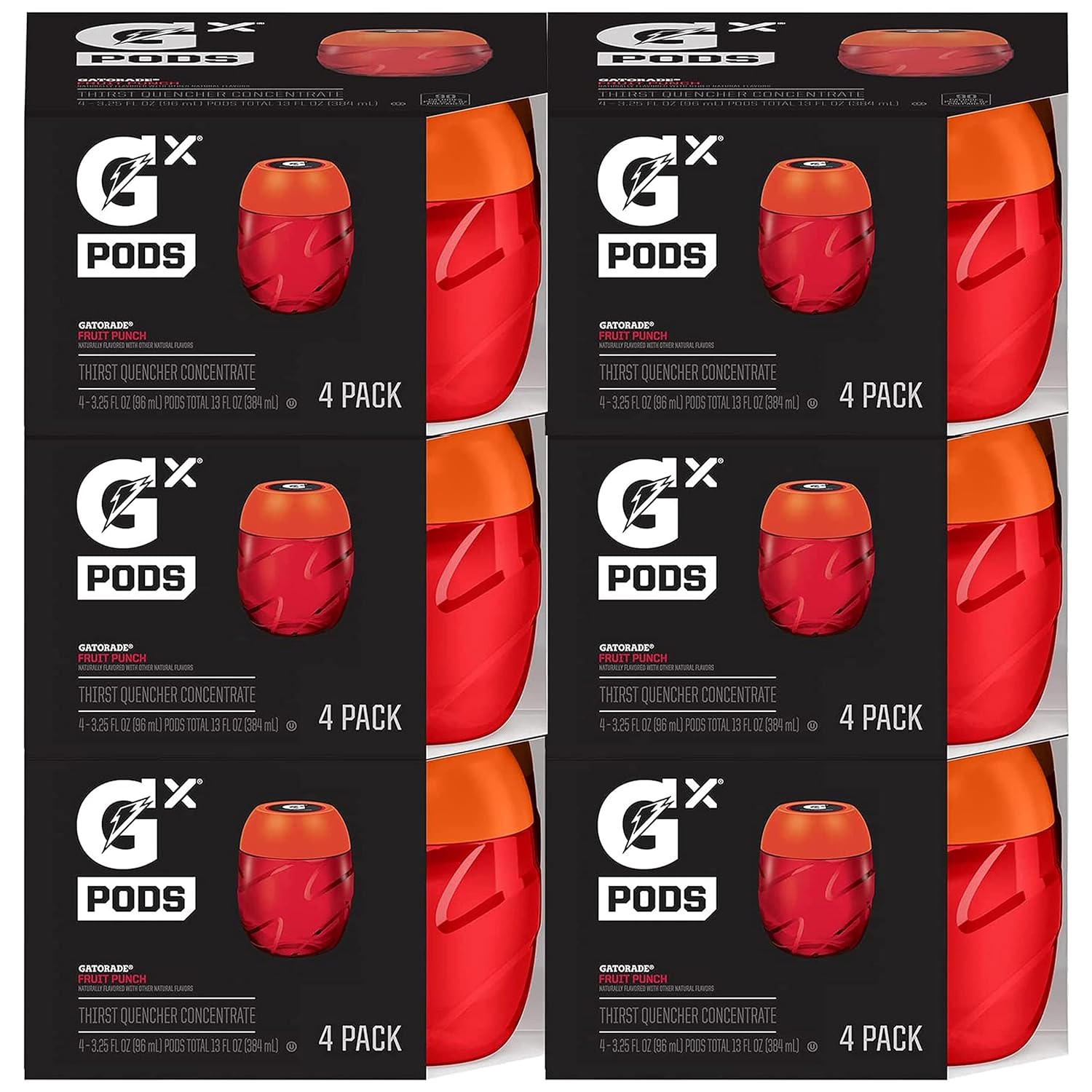 Gatorade Gx Pods Fruit Punch 4.325 ounce (Pack of 24)