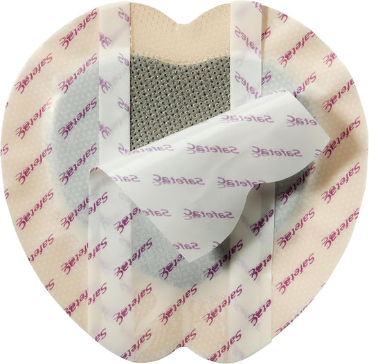 Mepilex Border Sacrum Ag Square Foam Dressing, 23 X 23 Cm