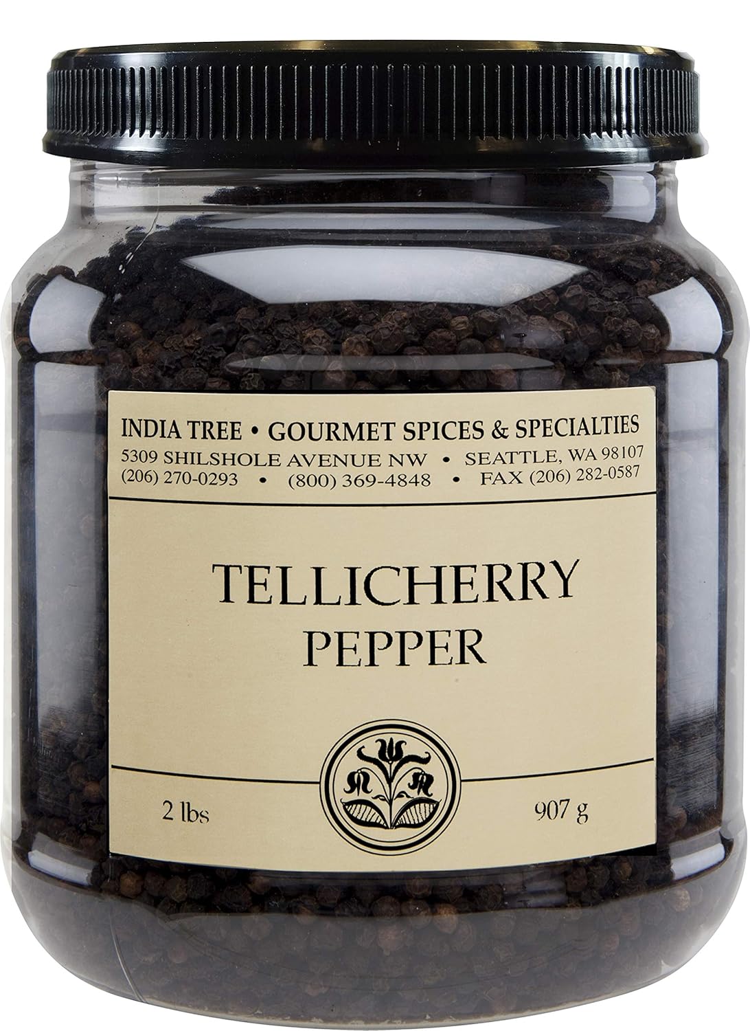 India Tree Tellicherry Pepper, 2 Lb