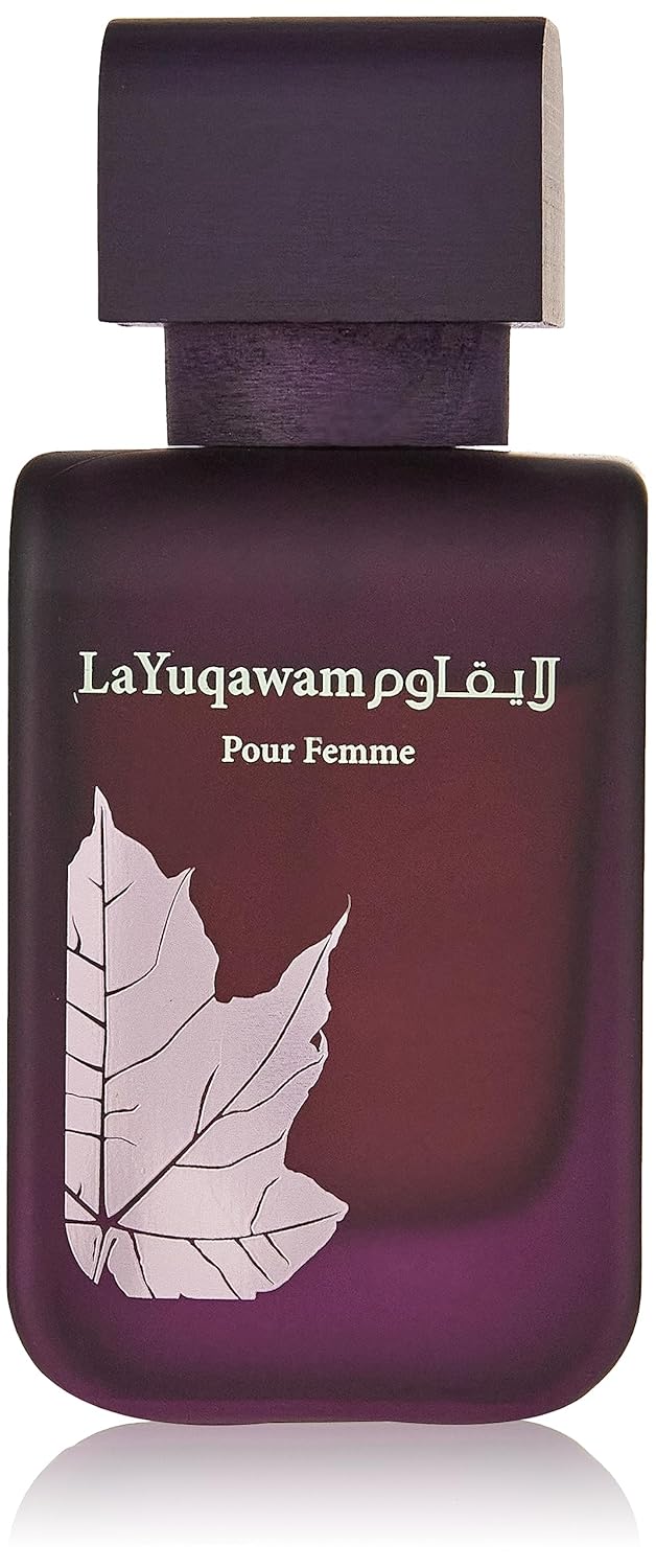 Rasasi La Yuqawam - Eau De Parfum 75Ml (2.5 Oz) - Signature Arabian Perfume For Women, A Delightful Perfume Long-Lasting Fragrance For All Day Freshness