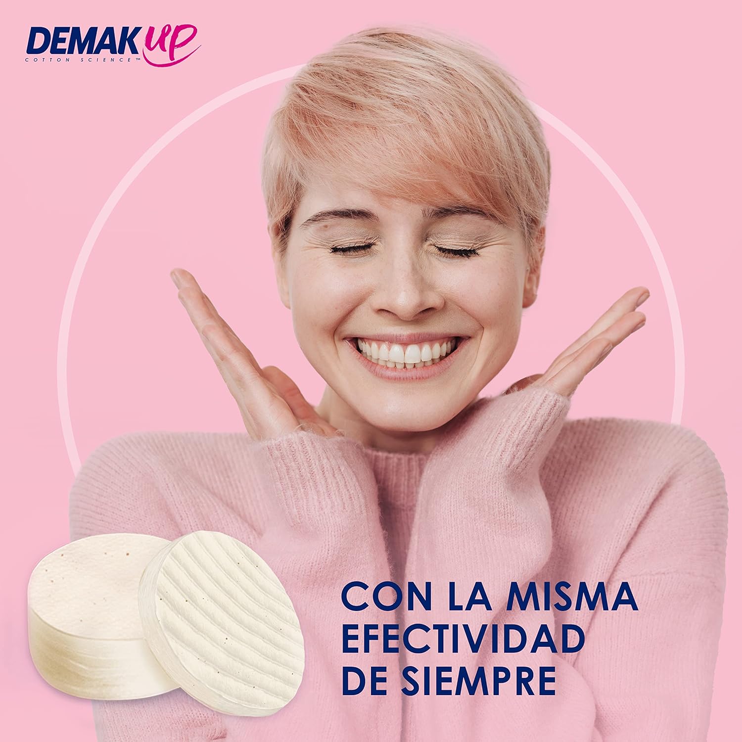 Demak'Up Cocoon Set Of Cotton Wool Pads - 85 Discs