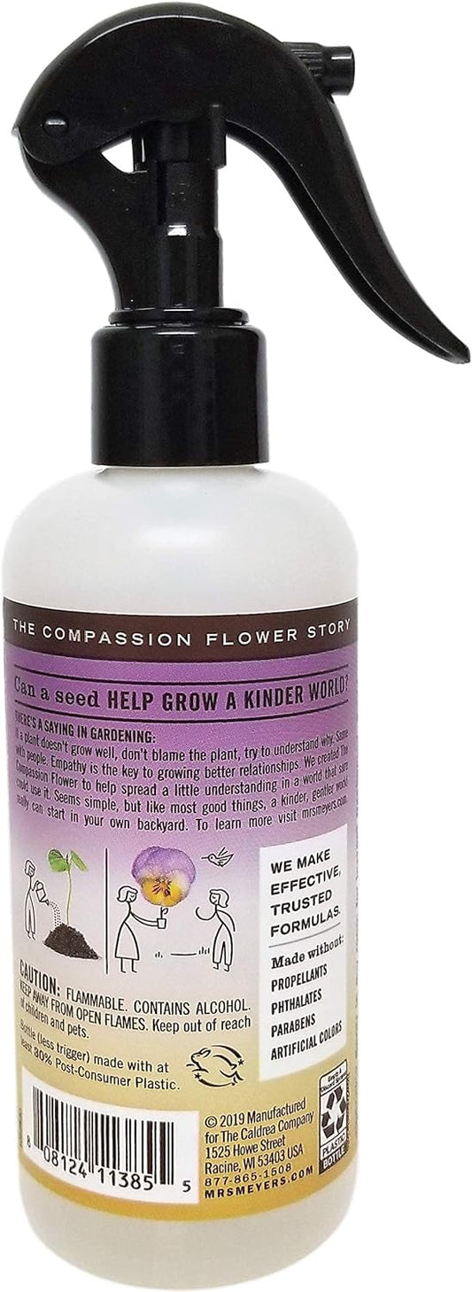 Mrs. Meyer's Clean Day Room Freshener Spray, Limited Edition Compassion Flower, 8 Fl Oz : Health & Household