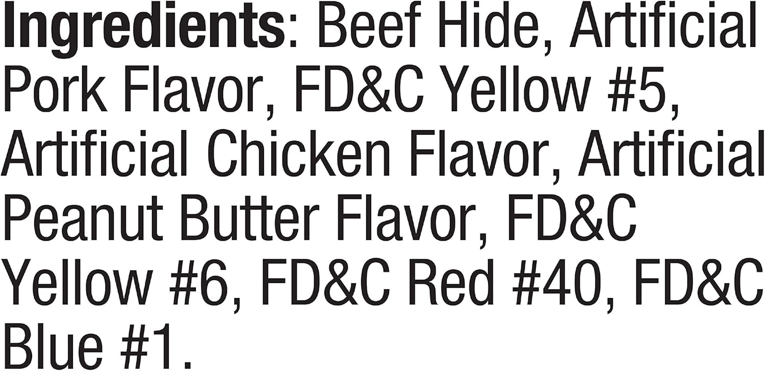 Good'n'Fun Triple Flavor 9" Rawhide Braid 4 ct, Pack of 12, P-94290 : Pet Supplies