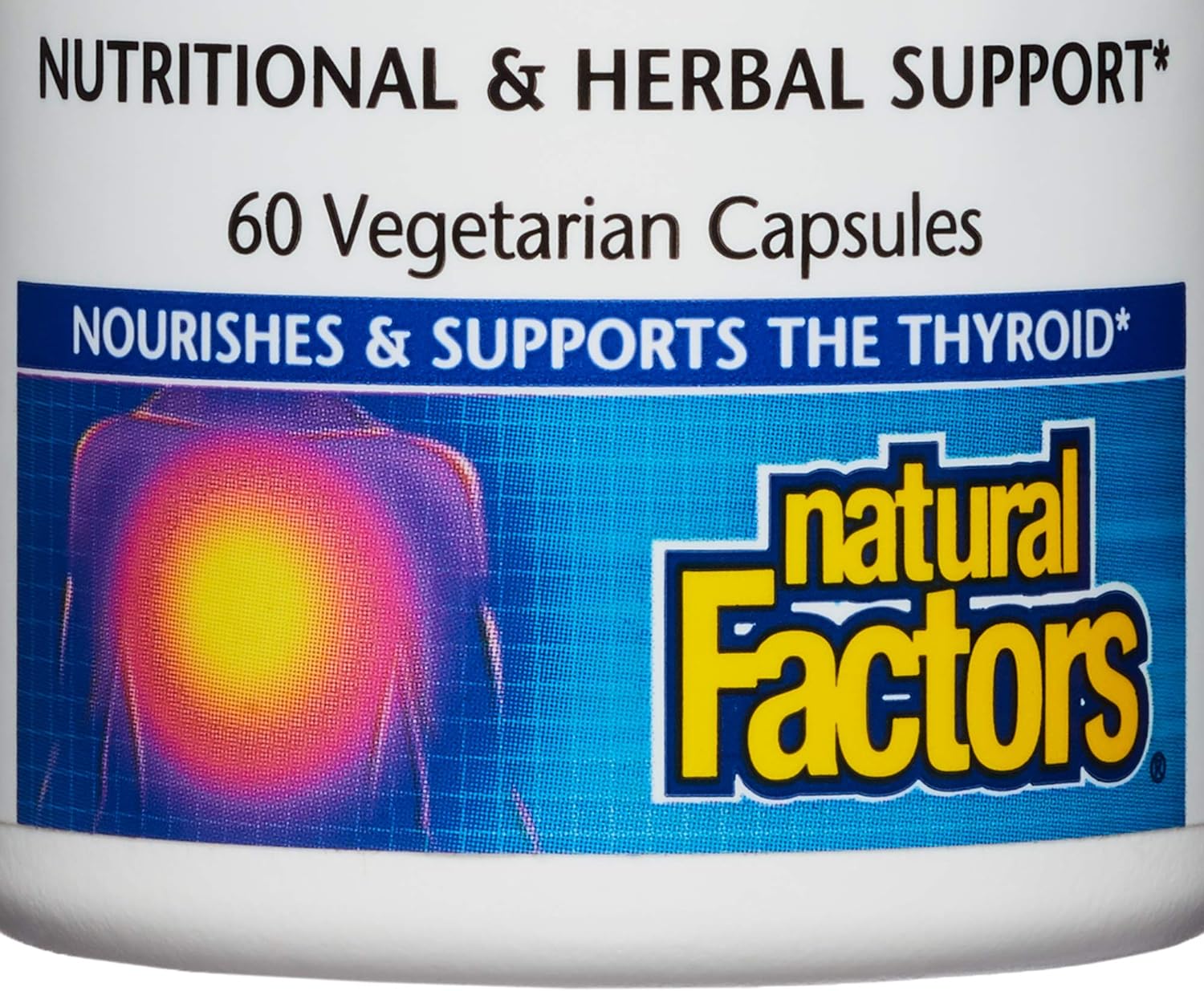 Natural Factors - Thyroid Health Formula, Nutritional Support for The Thyroid Gland, 60 Vegetarian Capsules : Health & Household