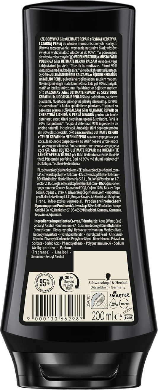 Schwarzkopf For Women, 200 Ml Ultimate Repair Conditioner