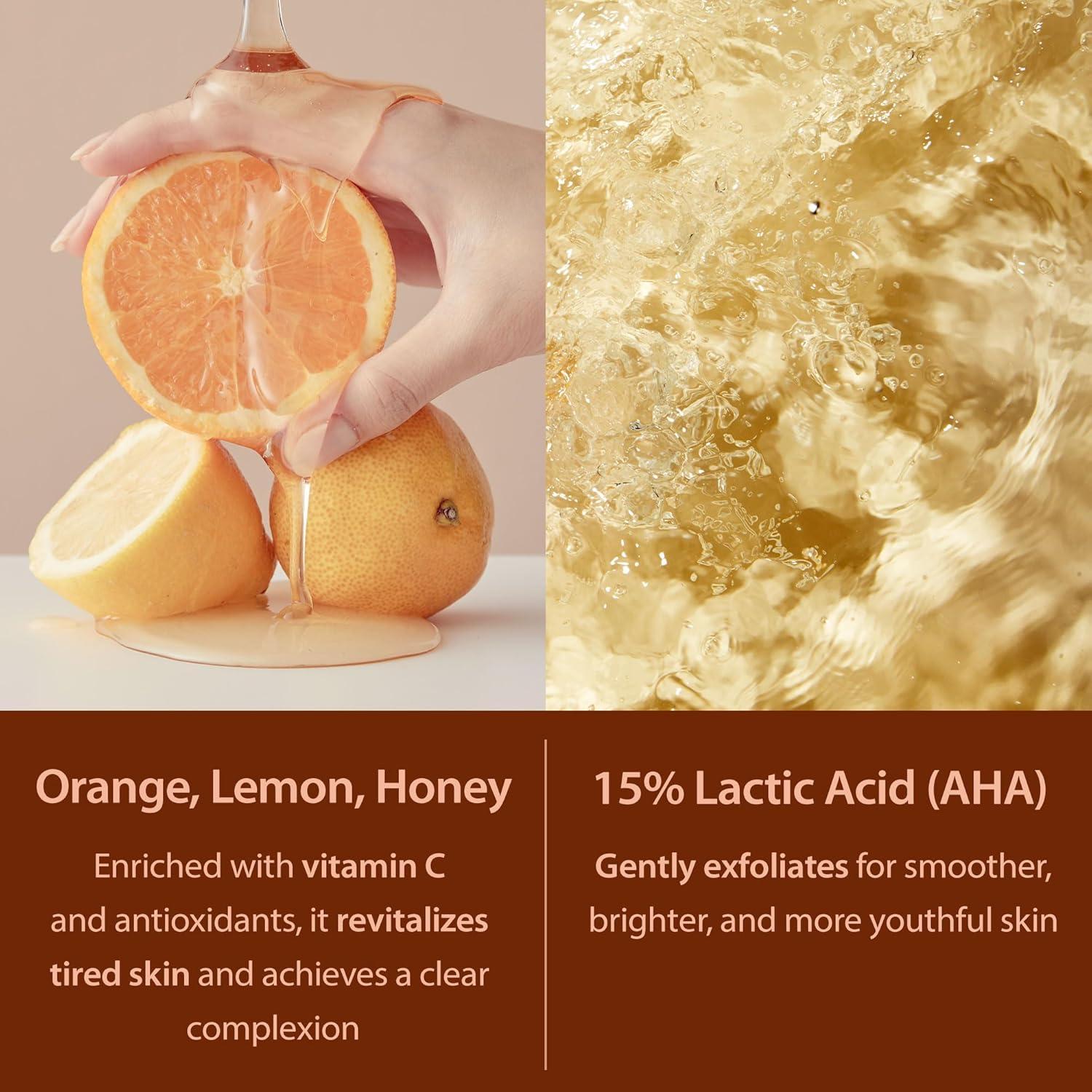 Blithe Moisturizing Face Wash Patting Splash Mask Exfoliating Face Wash With Yellow Honey - Korean Chemical Exfoliant For Face Aha Lactic Acid For Dark Spots, Energy Citrus For Skin Radiance 2.3 Fl Oz : Beauty & Personal Care