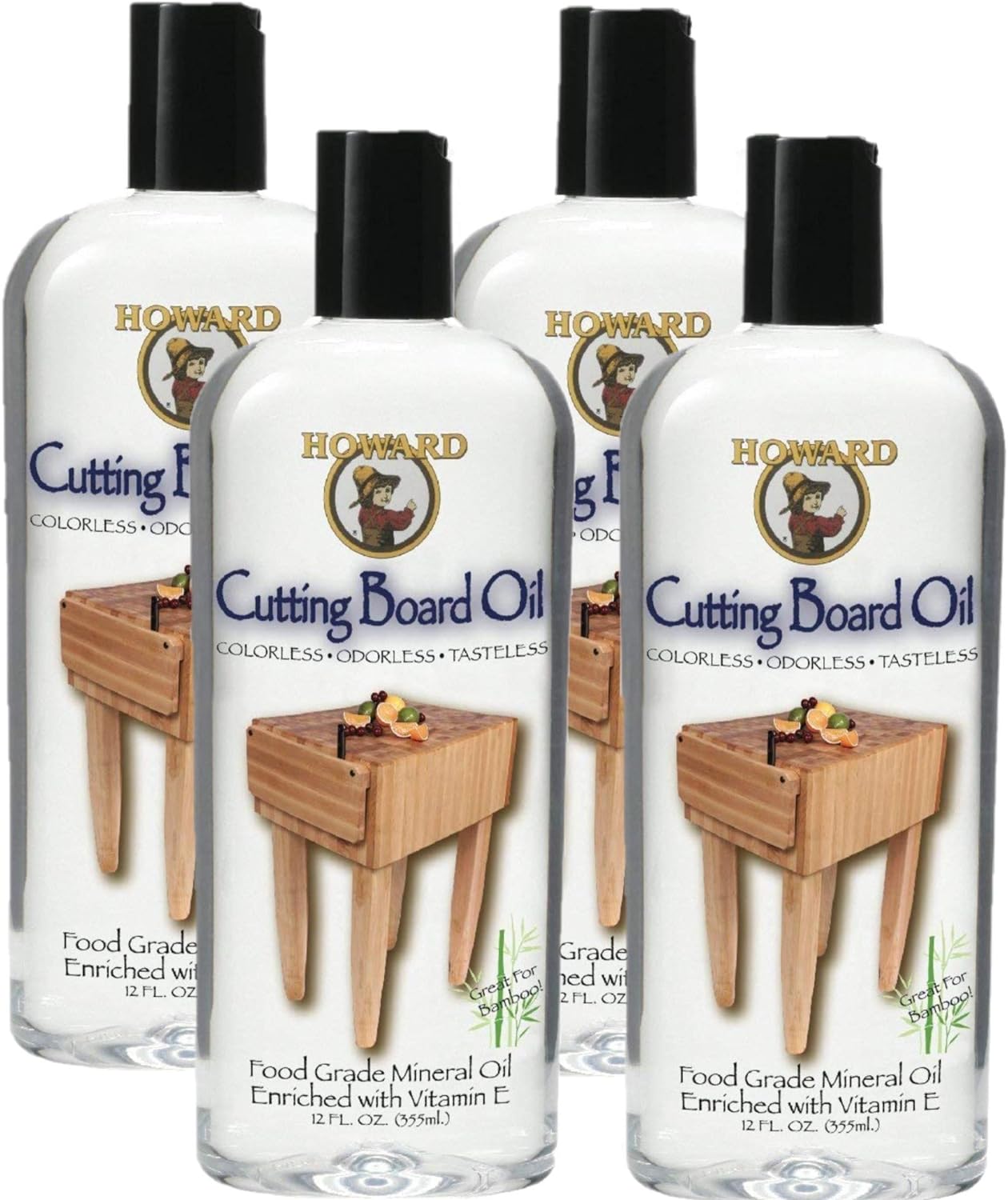 Howard BBB012 12 Oz Cutting Board Oil