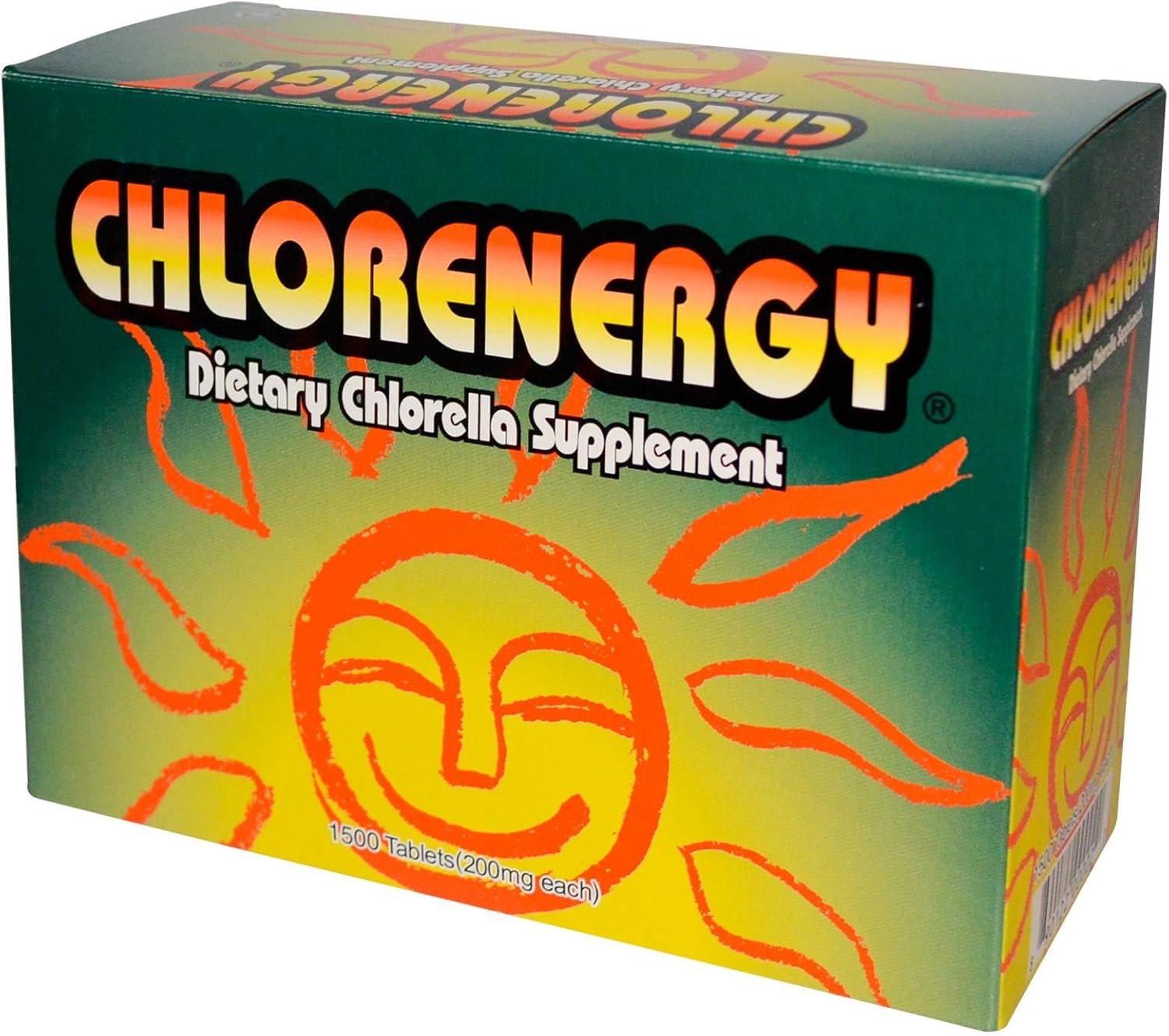 Chlorenergy Chlorella, 1500 Count : Health & Household