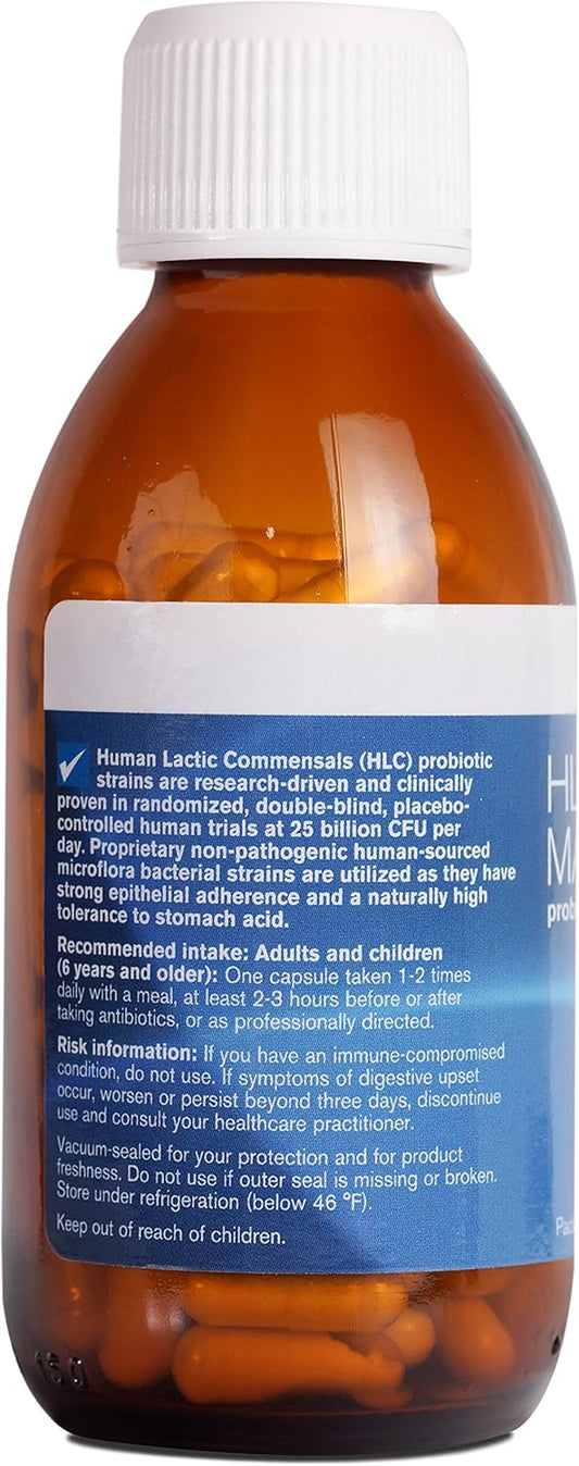 Pharmax Hlc Maintenance | Long-Term Maintenance Probiotic Formula To Support Digestive Health | 60 Capsules