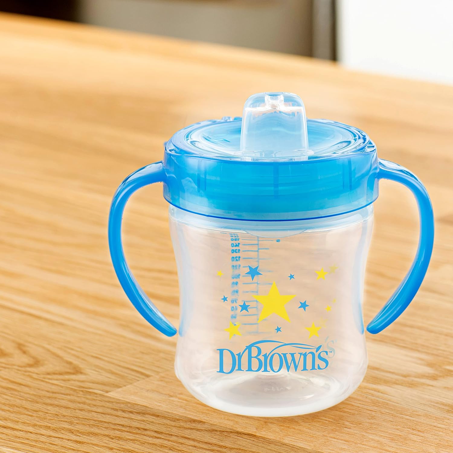 Dr. Brown's Transition Sippy Cup with Soft Spout - Blue - 6oz - 6m+ : Baby