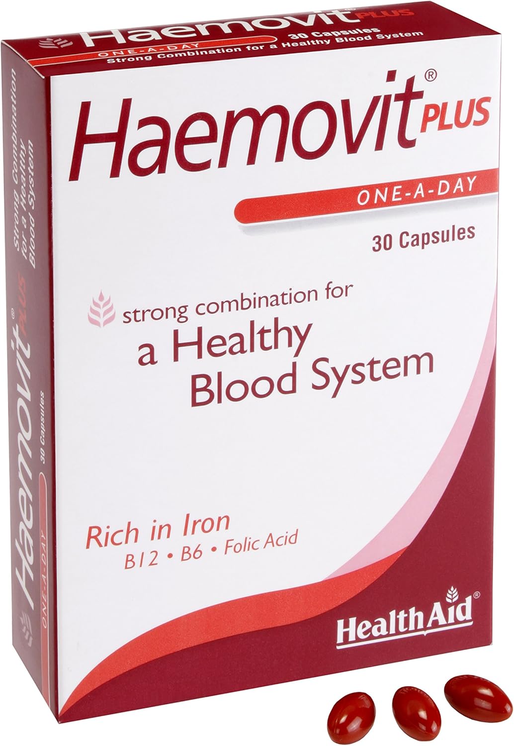 HealthAid Haemo-VIT Plus - 30 Capsules : Amazon.co.uk: Health & Personal Care