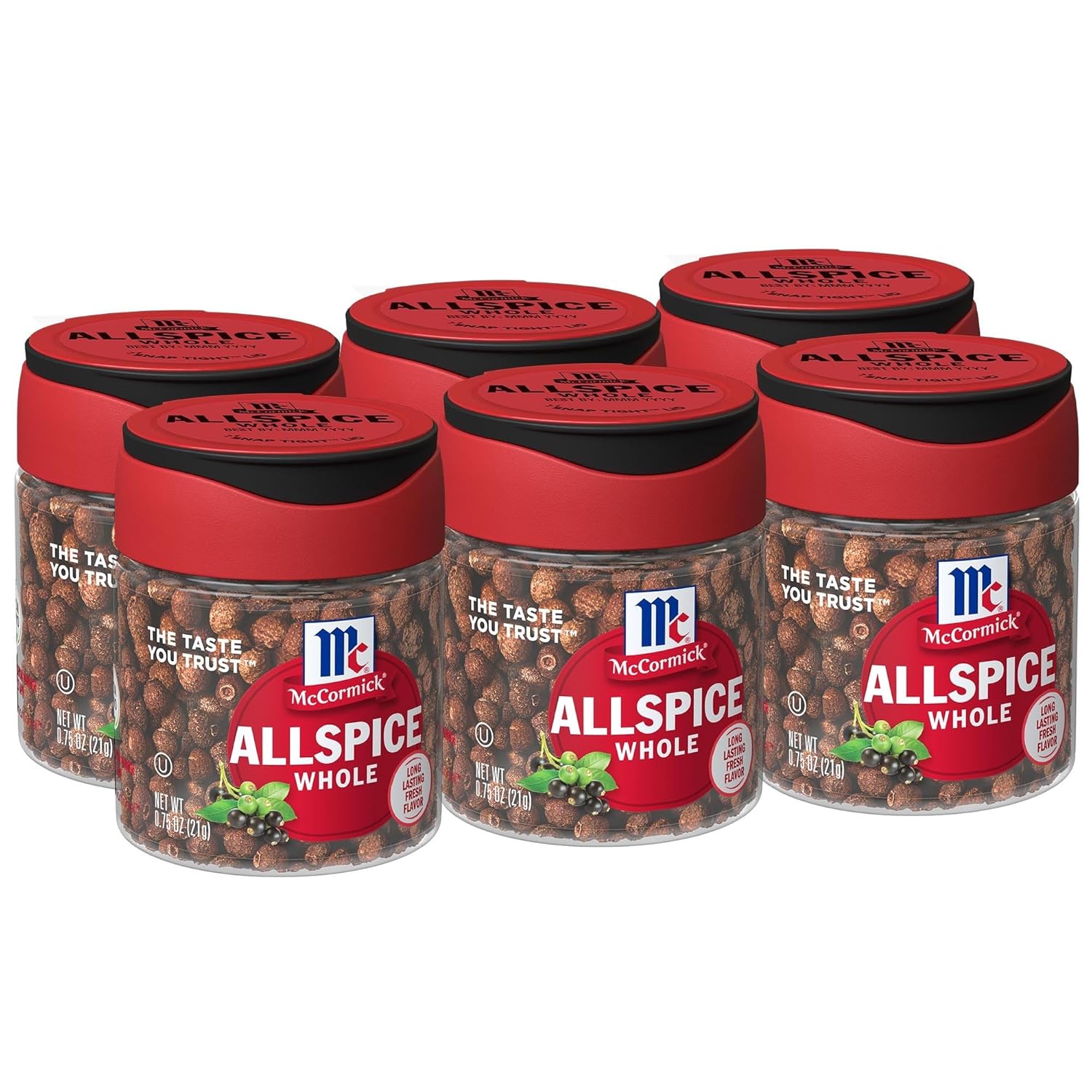 Mccormick Whole Allspice, 0.75 Oz (Pack Of 6)