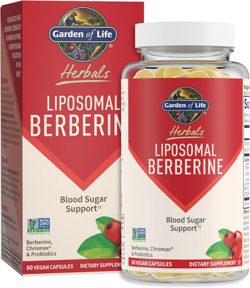 Garden of Life Liposomal Berberine with Chromium Picolinate for Blood