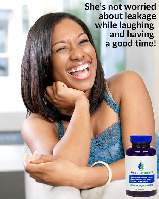 Overactive Bladder Control For Women And Men Support, Frequent Urination, Nocturia Or Incontinence, 60 Vegetarian Capsules, 1 Bottle, Soy Free Pumpkin Seed Extract Supplement