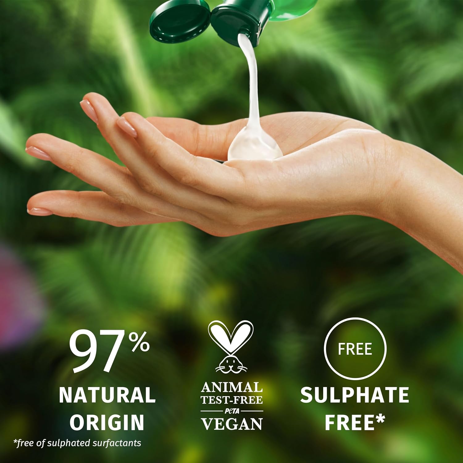 Herbal Essences Sulphate Free Shampoo And Conditioner Set For Dry Hair Including Curly And Wavy, Hydrate, Cleanse And Nourish, Sulfate Free & Vegan, Value Pack, 2X350Ml Shampoo, 2X 250Ml Conditioner
