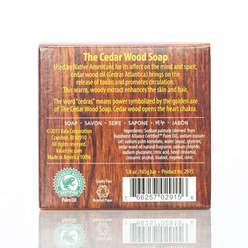 Kalastyle Cedar Wood Soap, 5.8 Oz